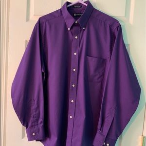 Chaps purple dress shirt  16-161/2 34/35